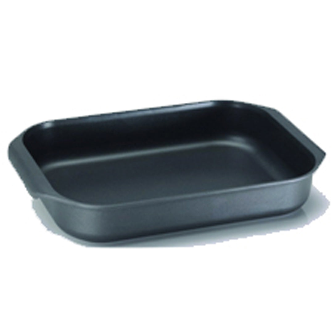 Olympia Supreme Die-Cast Aluminium Nonstick Deep Pan with Lid, 9.4-Inches