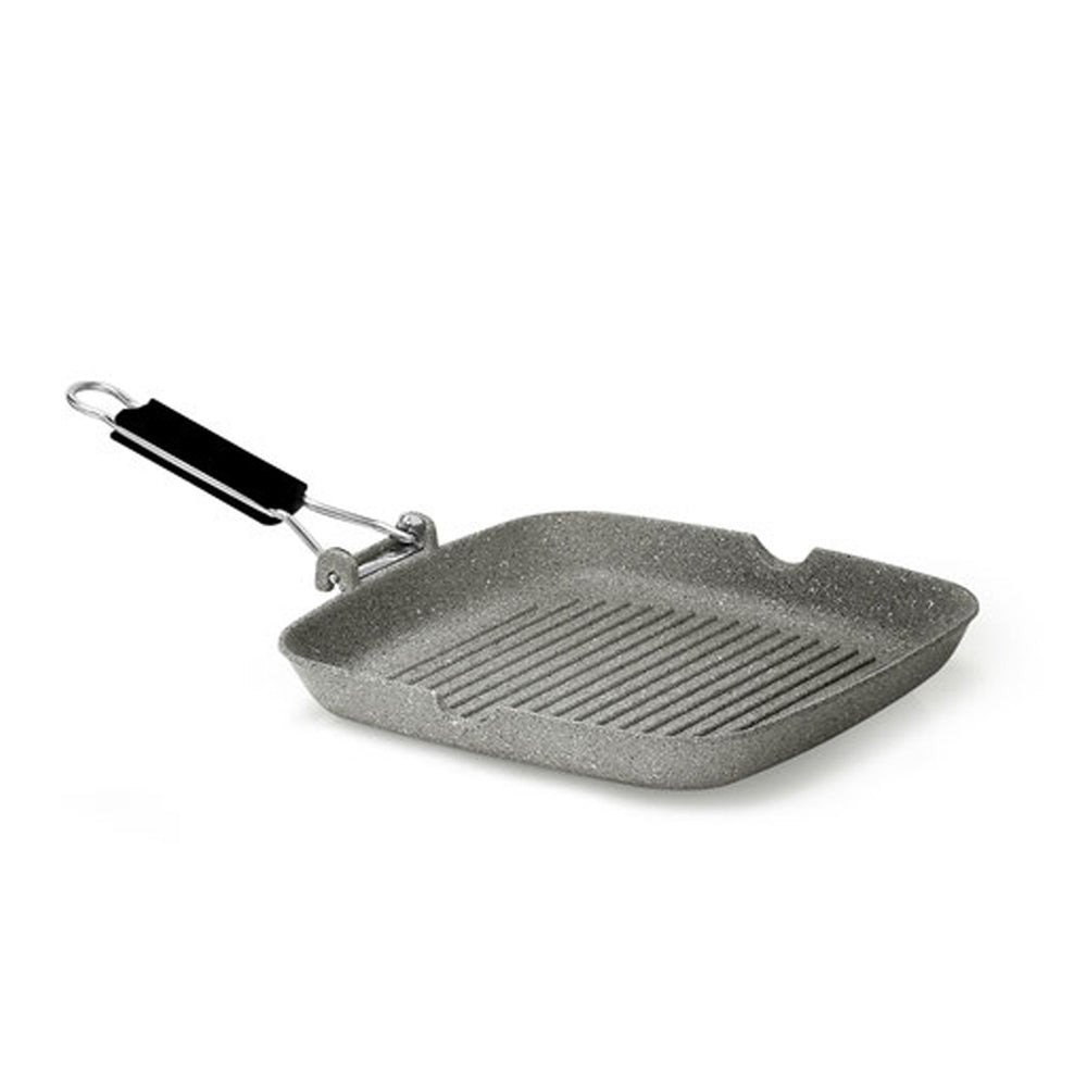 Olympia Woody Aluminium Nonstick Deep Frying Pan, 11-Inches