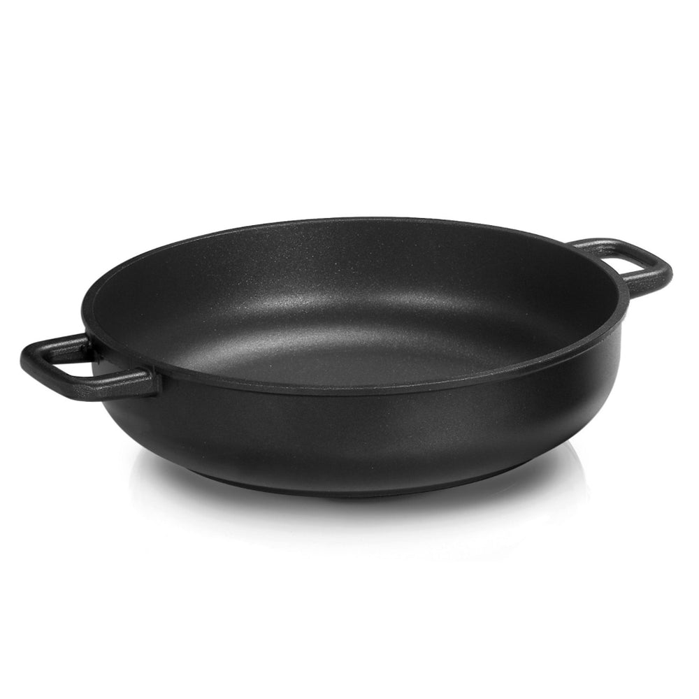 
            
                Load image into Gallery viewer, Olympia Supreme Die-Cast Aluminium Nonstick Deep Pan, 9.4-Inches
            
        