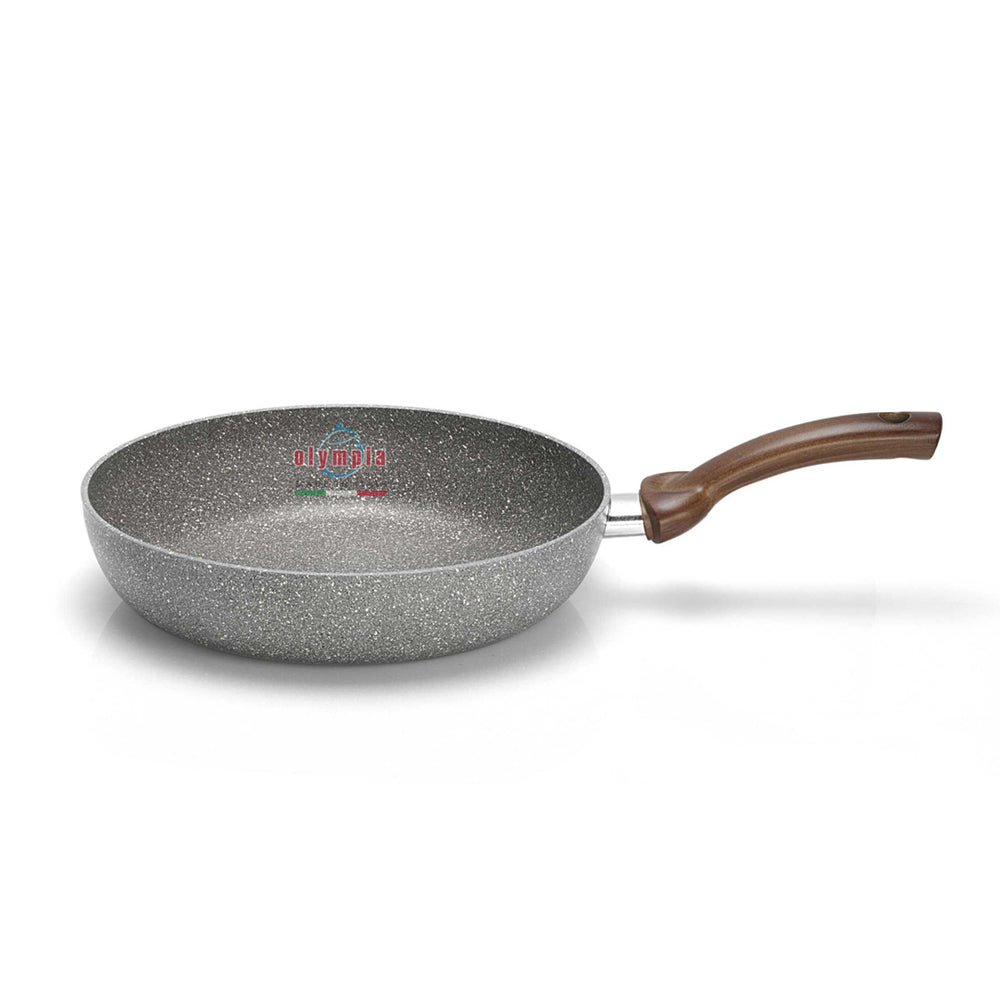 
            
                Load image into Gallery viewer, Olympia Woody Aluminium Nonstick Deep Frying Pan, 7.8-Inches
            
        