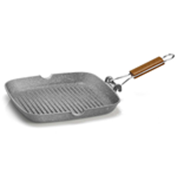 
            
                Load image into Gallery viewer, Olympia Woody Aluminium Nonstick Grill Pan, 11 x 11-Inches
            
        