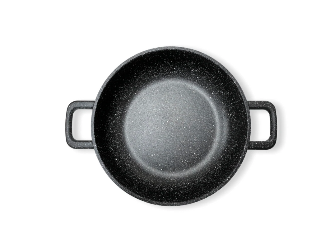 Olympia Supreme Die-Cast Aluminium Nonstick Frying Pan, 12.5-Inches